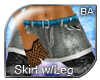 -BA- Luxury Skirt ::Grey