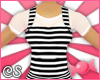 *CS* Blk Striped Camii