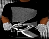 $HE$ Black Spray T-Shirt
