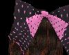 Polka dot Pink & Black