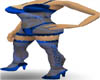 iris blu dress