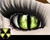 Lime Feline eyes