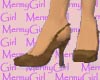 Brown Suede Slingbacks