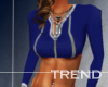 .t.Blue Half Zip Up