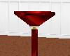 red and gold lamp
