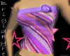 *BF* Purple Striped Tube