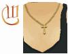 Cross Necklace - gold