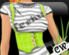 Vested Tshirt AppleGreen