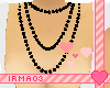 Black pearl necklace