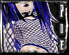 (Poe) Fishnet Top_Blue
