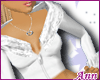 ANN FauxTrim Sweater WHT