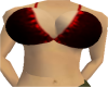 Apex red Satin bra