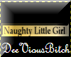 NAUGHTY LITTLE GIRL