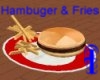 ^j^Hamburger and Fries