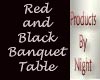 [N] Weddin Table Red/Blk