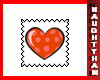(N) Heart-21 Stamp