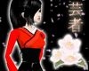 Red Hakama top
