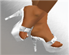 d n d white heels