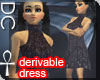 [DC] Tneck mini dress