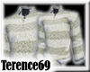69 Sweater Stripe-White