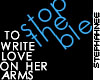 To Write Love On Her Arm