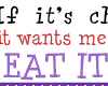 If it's Chocolate