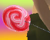Pink & Red Lollipop