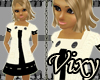 *V* Button Doll Dress