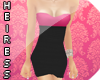 -H- Black&Pink MiniDress