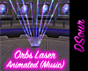 Orbs Animated Laser