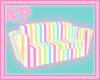 PastelRainbowStripeCouch