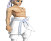 White sasuke pants