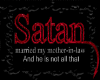 Satan married mother-in