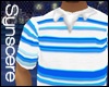 !S! BAGGY POLO BLUE