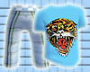 *CA* Blue Tiger Tee