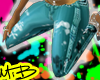 *MB;SKULeh` JEANz [TEAL]