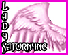 Pink Feather Angel Wings