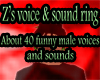 Z's Funny Voice Ring