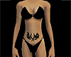Black Bikini w/tatoo