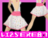 Pink dot dress