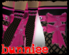 Brutal Bow Fishnets Pink