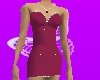 Deep Red Sparkle Dress