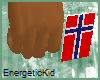 EK! Norway Hand Flag
