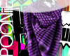 [P]PURPLE PLAiD BANDANA