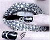 silver lips