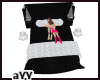 12poses B*W  Bed set