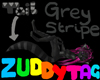 grey stripe tail