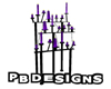 PB Purple Candle Shrine