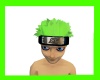 green rave headband