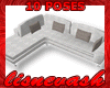 (L) 10Pose Leather Couch